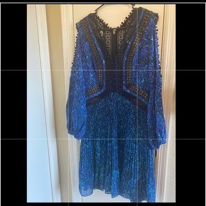 Rebecca Taylor Rainstorm Dress Size 4 NWT